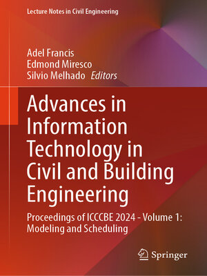 cover image of Advances in Information Technology in Civil and Building Engineering